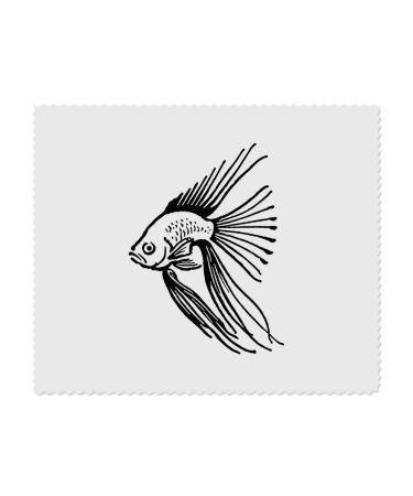 2 x Microfiber Cleaning Cloths "Betta Fish" (LC00026392)