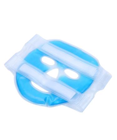 Reusable Hot Cold Gel Facial Mask - Skin Tightening & Fatigue Relief | Eye Relaxation & Cooling Therapy - Buy Online on SooperMarket.com