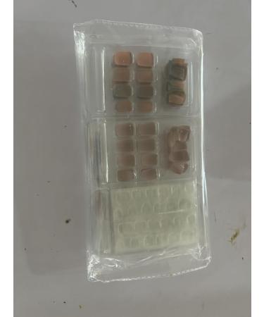 Kalolary 144PC False Nails Set - Complete Acrylic Fingernails with Nail Glue Stickers for Women & Girls | DIY Nail Art & Decoration - Buy Online on SooperMarket.com