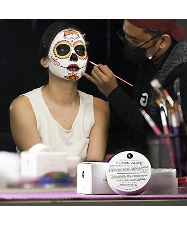 Narrative Cosmetics Quick Drying Clown White Cream Makeup for Face Painting SFX Halloween Film and Theater - 1.9oz (55gm) - Buy Online on SooperMarket.com