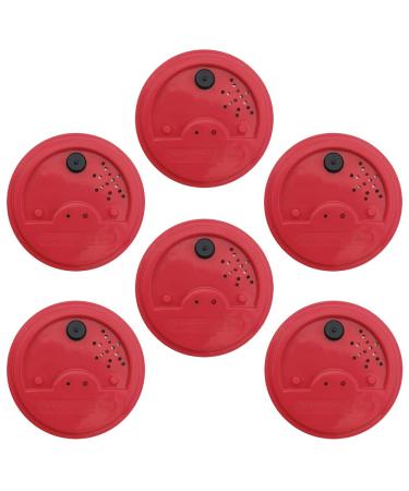 Talking Product tpd-40-red-6 Voice Recorder (40 seconds) Red (6 pieces) red 6 pieces