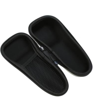 Shaver Organizer Case - Portable Electric Shaver Storage Bag for Travel | EVA Travel Carrying Case in Black - Buy Online on SooperMarket.com