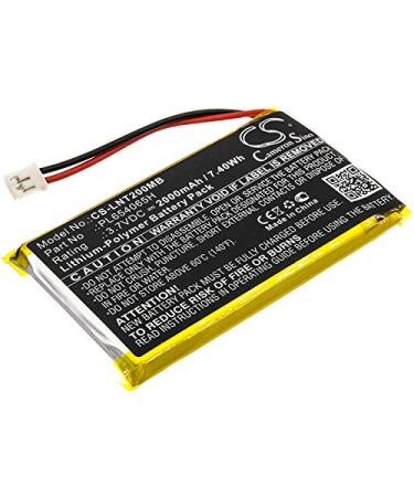 2000mAh Battery Replacement for Luvion PL654065H (3.7V)