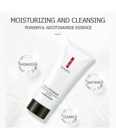 VENZEN Nicotinamide Hydrating Moisturizing Cleanser - Natural Essence Beauty Skin 80g | International Shipping - Buy Online on SooperMarket.com