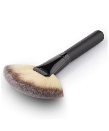1Pc Large Fan Brush - Versatile Makeup Tool for Contour Concealer Blush & Eyeshadow | International Shipping Available - Buy Online on SooperMarket.com