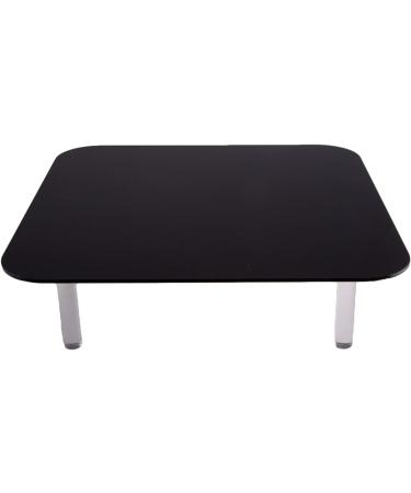 Fovitec 12x12 Photography Display Table - Gloss Black & White Finish, Easy Setup with Magnetic Removable Legs - Buy Online on SooperMarket.com
