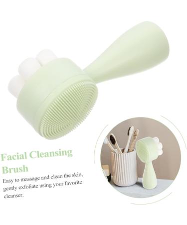 Mikinona Face Brush Facial Brush Face Cleaner Home Accessory Portable Exfoliating Brush Face Supply Multi-function Exfoliating Brush Convenient Exfoliating Brush Face Accessory - Buy Online on SooperMarket.com