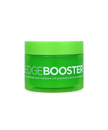 Style Factor Edge Booster Extra Strength and Moisture rich pomade - Thick & Coarse Maximum hold 3.38oz- Emerald (6 Pack)