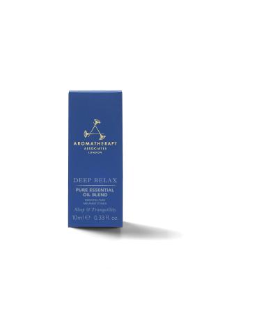 Buy Aromatherapy Associates Deep Relax Essential Oil Blend - Premium Undiluted Vetivert Chamomile & Sandalwood (0.33 fl oz) - International Shipping Available - Buy Online on SooperMarket.com
