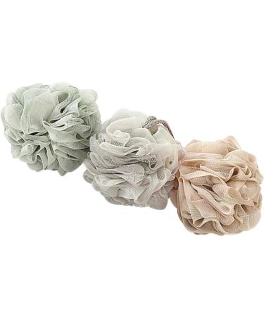 NOLITOY 6 Pcs Natural Loofah Dish Sponge Set | Eco-Friendly Bath & Shower Scrubber | Perfect for Women | Soft Mesh Pouf Cleaning Balls - Buy Online on SooperMarket.com