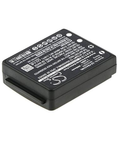Replacement Battery Compatible with HBC Radiomatic Micron 7 Radiomatic Patrol D Radiomatic Quadrix Radiomatic Vector Pro Part Number: BA223000 BA223030 FUB6 2000mAh/3.6V
