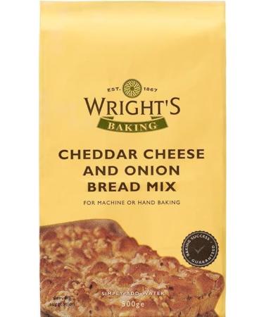 Wright's selection pack | cheddar and onion bread mix | Wholemeal bread mix | For Machine or Hand Baking | Suitable for Vegetarians - Buy Online on SooperMarket.com