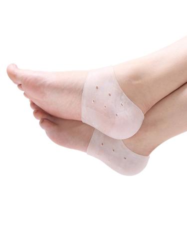 Silicone Heel Protection Sleeves & Gel Insoles for Plantar Fasciitis - Moisturizing Foot Socks for High Heels - Buy Online on SooperMarket.com