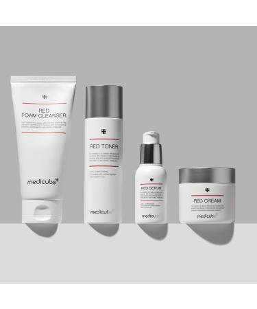 Medicube Red Cream 2.0 | Soothing Acne Treatment | BHA Niacinamide & Adenosine | Non-Comedogenic Korean Skincare (1.69fl.oz - Buy Online on SooperMarket.com