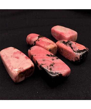 100g Natural Polished Rose Quartz Gravel Rhodonite Tumbled Stone for Decoration - Buy Online on SooperMarket.com