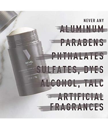 Bevel Men's Aluminum-Free Deodorant - 48+ Hour Protection, No Streaks, 2.5 oz - Buy Online on SooperMarket.com