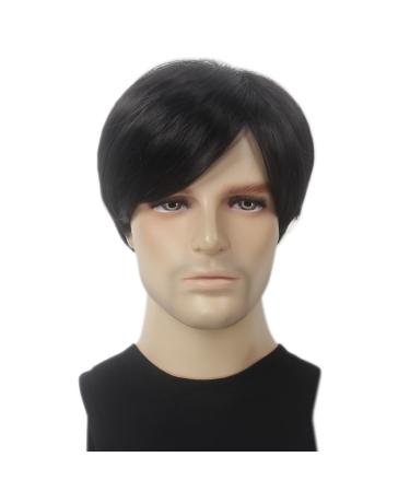 STfantasy Men's Blonde Short Straight Layered Wig - Two-Tone Mixed for Cosplay & International Shipping - Buy Online on SooperMarket.com