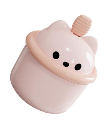 WOFASHPURET Facial Cleanser Foamer Rich Foam Maker Foaming Bottle Body Wash Abs Household Pink 6.80X6.50X6.50CM Pink