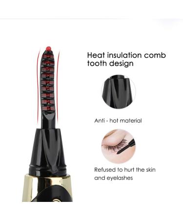 Electric Eyelash Curler Heated Eyelash Curler Heated Extension Long Lasting Eyelash Curling Makeup Tools (CaCaCook6kp1f7uczs-01) - Buy Online on SooperMarket.com