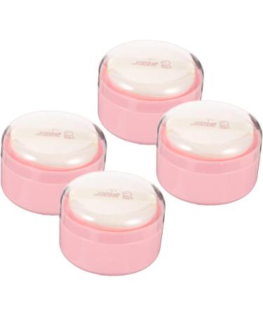 Kisangel Baby Powder 12 Pcs Body Powder Puff Box - Pink Compact Child Synthetic Sponge - Travel-Sized Baby Powder - Buy Online on SooperMarket.com
