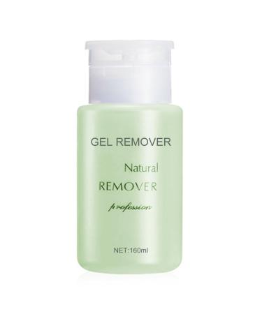 Gel Polish Remover Acetone - 160ml Nail Polish Remover Cleaner - Removes All Types of Nail Polish Gel Polish Acrylic Gels Nail Tip Glue