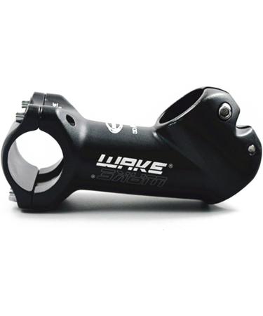 Wake MTB Stem 45 31.8 90mm Short Handlebar Riser | Aluminum Alloy Black | for MTB Road Bike BMX Cycling - Buy Online on SooperMarket.com