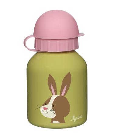 SIGIKID 25121 drinking bottle rabbit forest children's bottle girls accessories recommended from 3 years green/pink 250ml