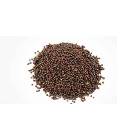 Brown/Black Whole Mustard Seeds Premium Quality by Masala Cottage 25g-1.9kg (1900 Grams) 1900 Grams - Buy Online on SooperMarket.com