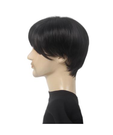 STfantasy Men's Blonde Short Straight Layered Wig - Two-Tone Mixed for Cosplay & International Shipping - Buy Online on SooperMarket.com
