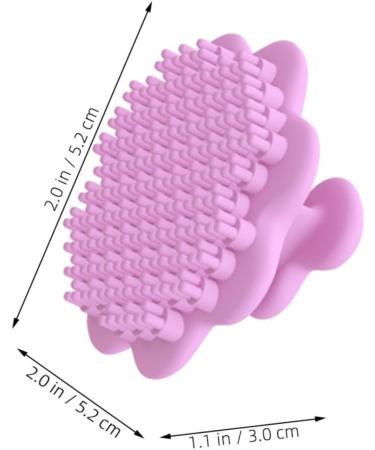 FRCOLOR Cleaning Brush Make-Up Remover Face Washer Manual Face Brush Face Sponge Tool Silicone Scrubber Skin Care Brush Face Sink Massager 5.20X5.20X3.00CM - Buy Online on SooperMarket.com