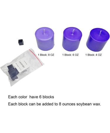 Soy Candle Dye Cubes - 12 Colors for Scented Candle Making - Buy Online on SooperMarket.com