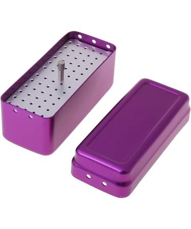 Klova Dental Bur Box - 72 Hole Aluminum Autoclave Sterilizer for Endo Files | Dental Disinfection Tools Holder | Blue - Buy Online on SooperMarket.com