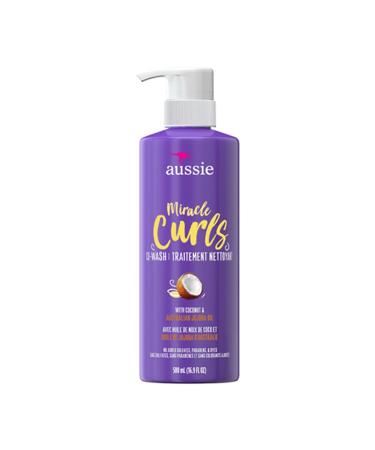 Aussie Miracle Curls Co-Wash 16.9 Ounce (500ml) (2 Pack)