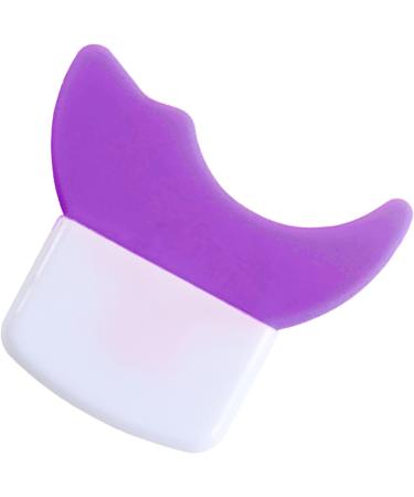 Mascara Eyelash Deflector Eyelash Applicator Prevent Smudge Double Arc Silicone For All Face Shapes (Purple) - Buy Online on SooperMarket.com
