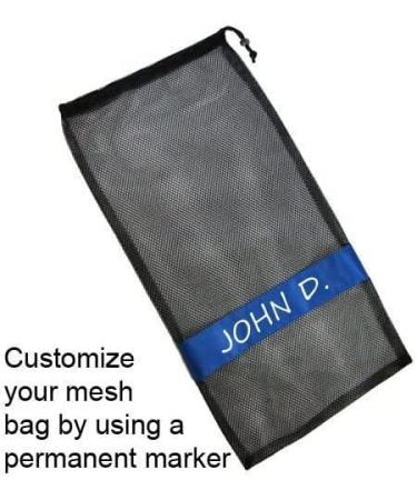 Scuba Choice Drawstring Mesh Bag for Diving and Snorkeling - 25 x 13 - Buy Online on SooperMarket.com
