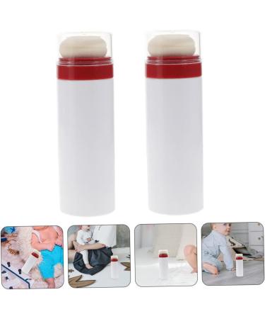 STAHAD 2pcs Powder Puff Box - Toddler Bath Sponge & Makeup Holder for Talcum Powder Dispenser - Buy Online on SooperMarket.com