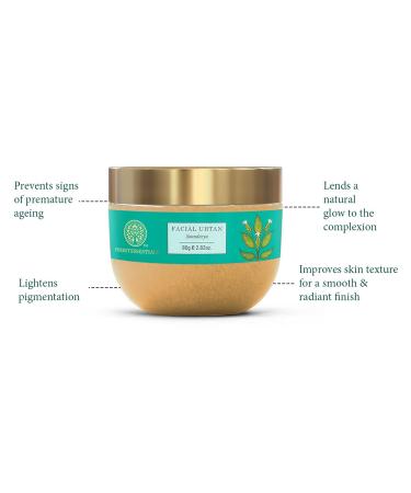 Buy Forest Essentials Ubtan Soundarya Facial 80g - Natural Skincare for Radiant Glow | International Shipping Available - Buy Online on SooperMarket.com