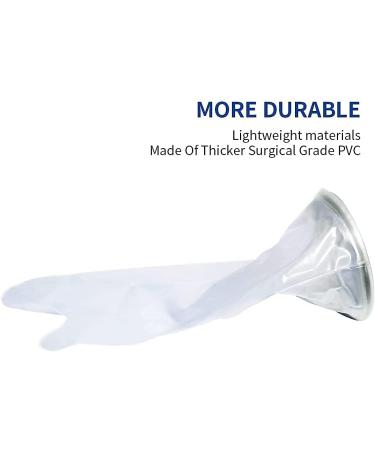Mautacly Waterproof Cast Cover Adult Hands Cover for Shower Bath Wound Protector for Burnt Hands Wrists - Buy Online on SooperMarket.com