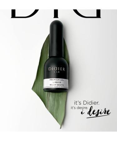 Didier Lab Premium Milky White Builder Gel 10ml - Nail Extension, Strengthener, Repair - LED UV Gel for Nail Forms - Hardener and Builder in a Bottle - Buy Online on SooperMarket.com