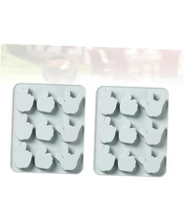 MAGICLULU 2pcs Silicone Molds Silicone Fondant Molds Silicone Baking Mold Cake Mold DIY Baking Molds Fudge - Buy Online on SooperMarket.com