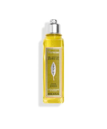 L'Occitane - Verbene invigorating shower gel - fresh and lemon fragrance - gently cleans your skin - soft and fragrant skin - 250 ml fresh 250 ml (1 Pack)