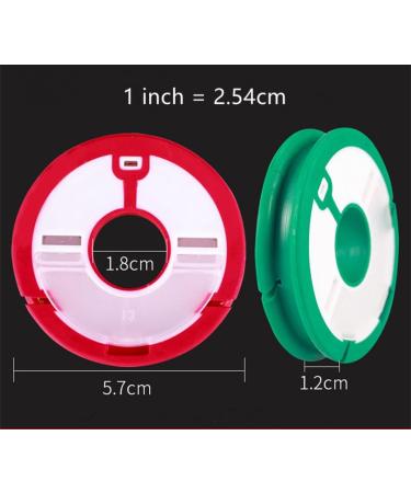 Toasis Fishing Snelled Hook Holders Tenkara Line Keepers - 10 Spools for Leader Rig Storage - Buy Online on SooperMarket.com