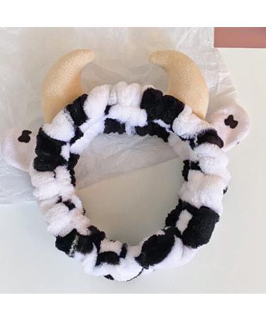 Buy Generic GR21 Cow Horn Headband | Stylish Acrylic Accessory for Unique Fashion - Free International Shipping - Buy Online on SooperMarket.com