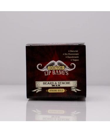 Doctor Lip Bang's Beard and Stache Wax 2 fl oz - Premium Grooming Product for Men | International Shipping Available - Buy Online on SooperMarket.com