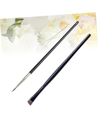 NOLITOY 2pcs Wooden Women Tool Eyeshadow Handle Cosmetics for Makeup Long Eyeliner Applicator - Buy Online on SooperMarket.com