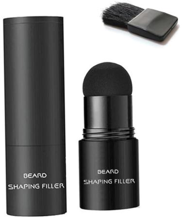 Beard Shadow Powder Instant Hair Line Shadow Stain-Proof Root Touchup Beard Shaping Filler for Thinning Dark Brown - Buy Online on SooperMarket.com