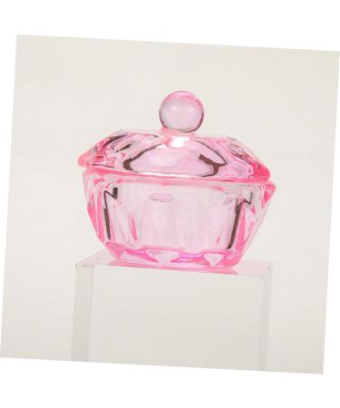 FRCOLOR 10 Pcs Small Glass Dish for Monomer Dappen Dish for Acrylic Nails Dappen Dish Bowl Nail Tips Clear Monomer Holder Stained Glass Colored Glass Dappen Bowl Pink Liquid Vegetable Bowl 4.2x4.2cmx5pcs Pinkx5pcs - Buy Online on SooperMarket.com