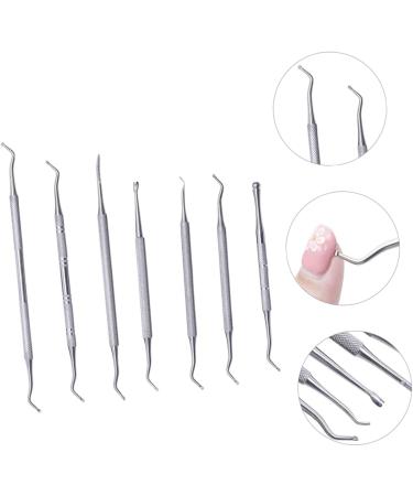 minkissy 1 Set Manicure Tools Metal Nail Pusher Cuticle Remover Cuticle Tool Precision Fine Point Nail Cuticle Trimmer for Craft Cuticle Stick Putter Stainless Steel Exfoliating - Buy Online on SooperMarket.com