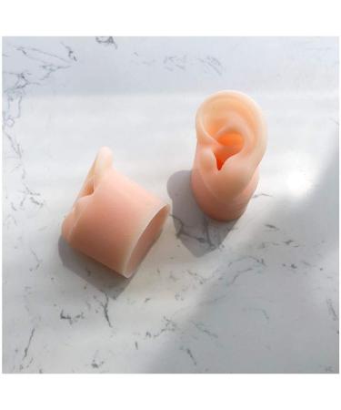 Ear Model - Soft Silicon Silicone Simulation Model of Acupuncture Ear Ear Picking Practice The Studs Earring Display Props - Buy Online on SooperMarket.com