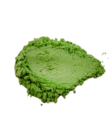 51g/1.8oz GREEN APPLE Mica Powder Pigment (Epoxy Resin Soap Art) BLACK DIAMOND PIGMENTS